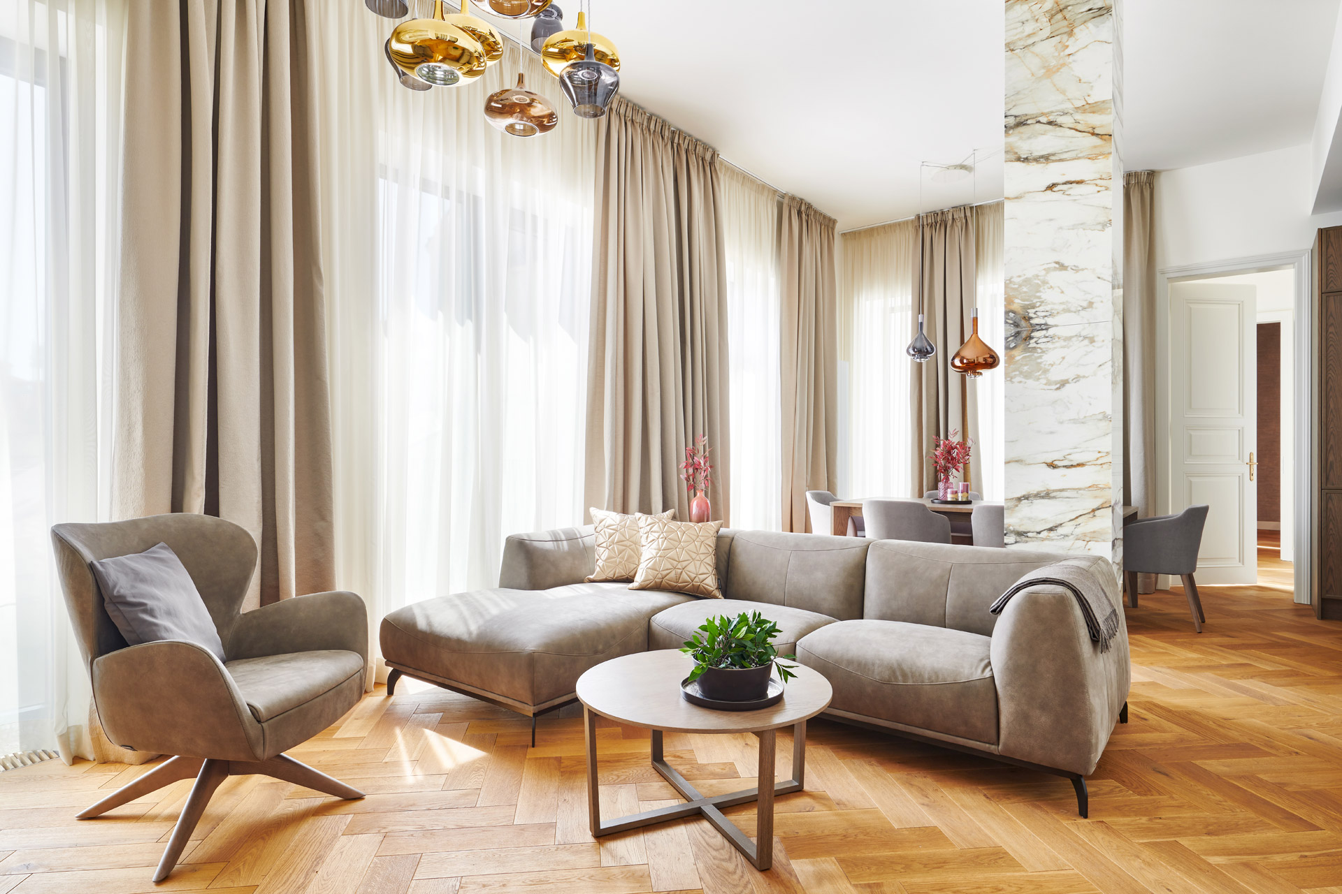Hanák nábytek, dream living, complete interior
