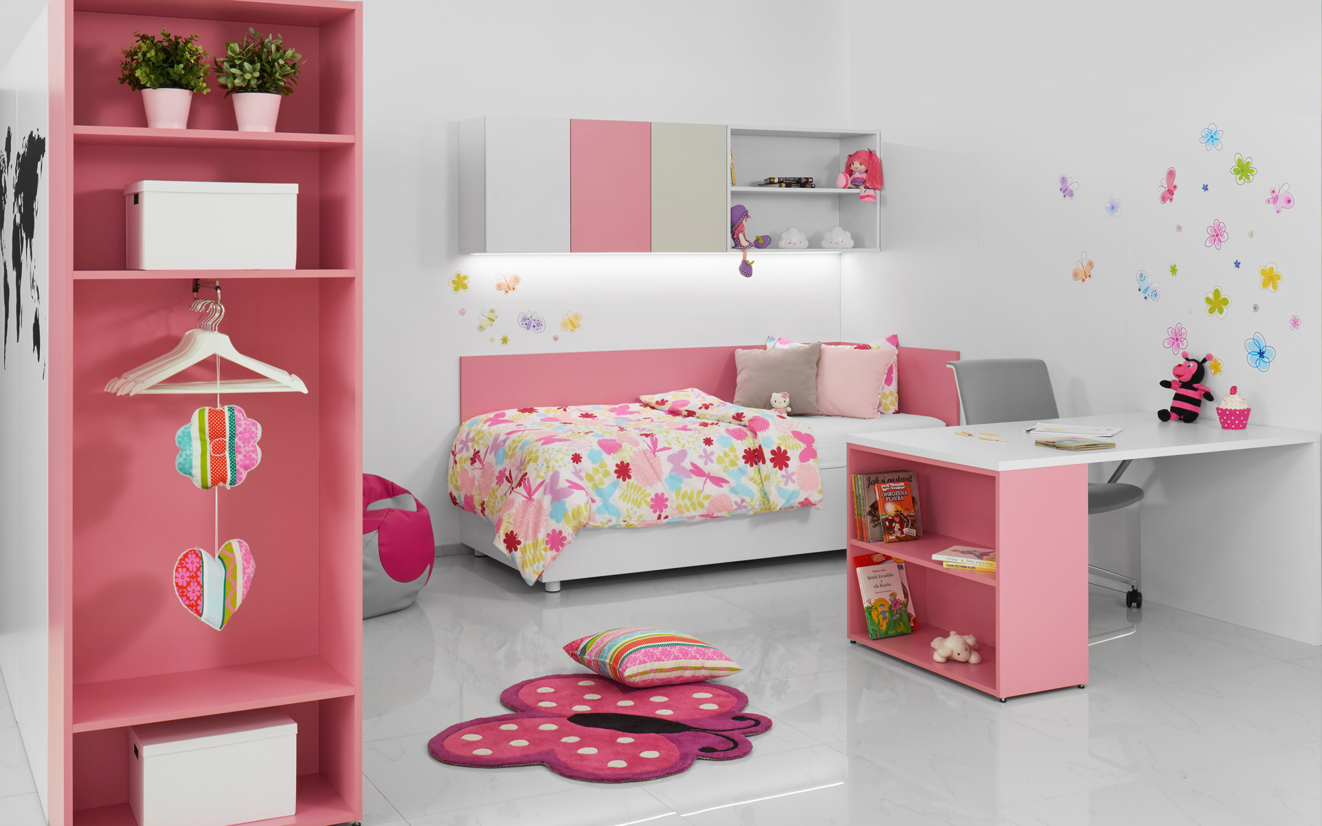 Hanák-Möbel Zimmern für Mädchen