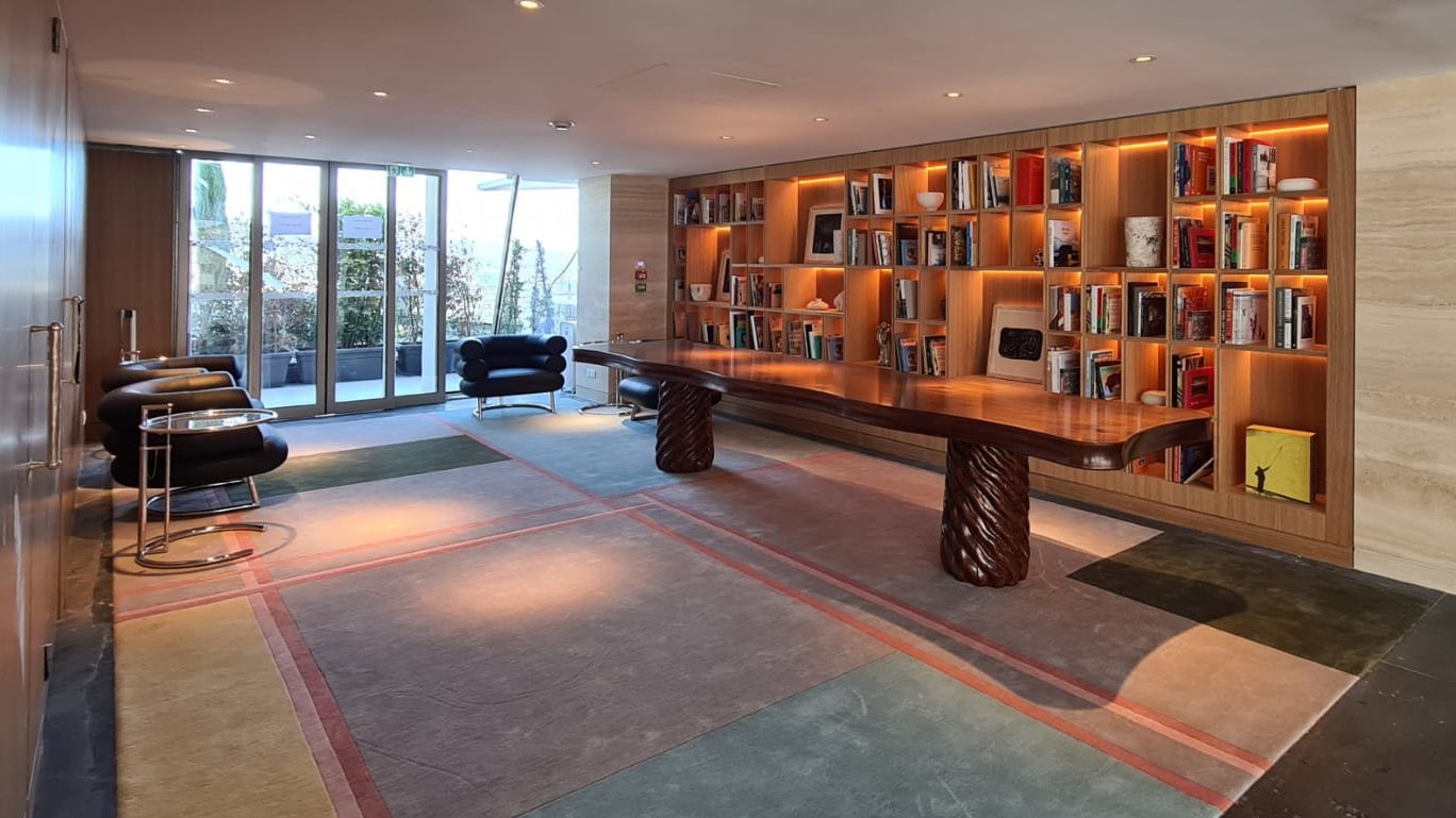 Hanák nábytek luxusní hotel Monako obývací pokoj