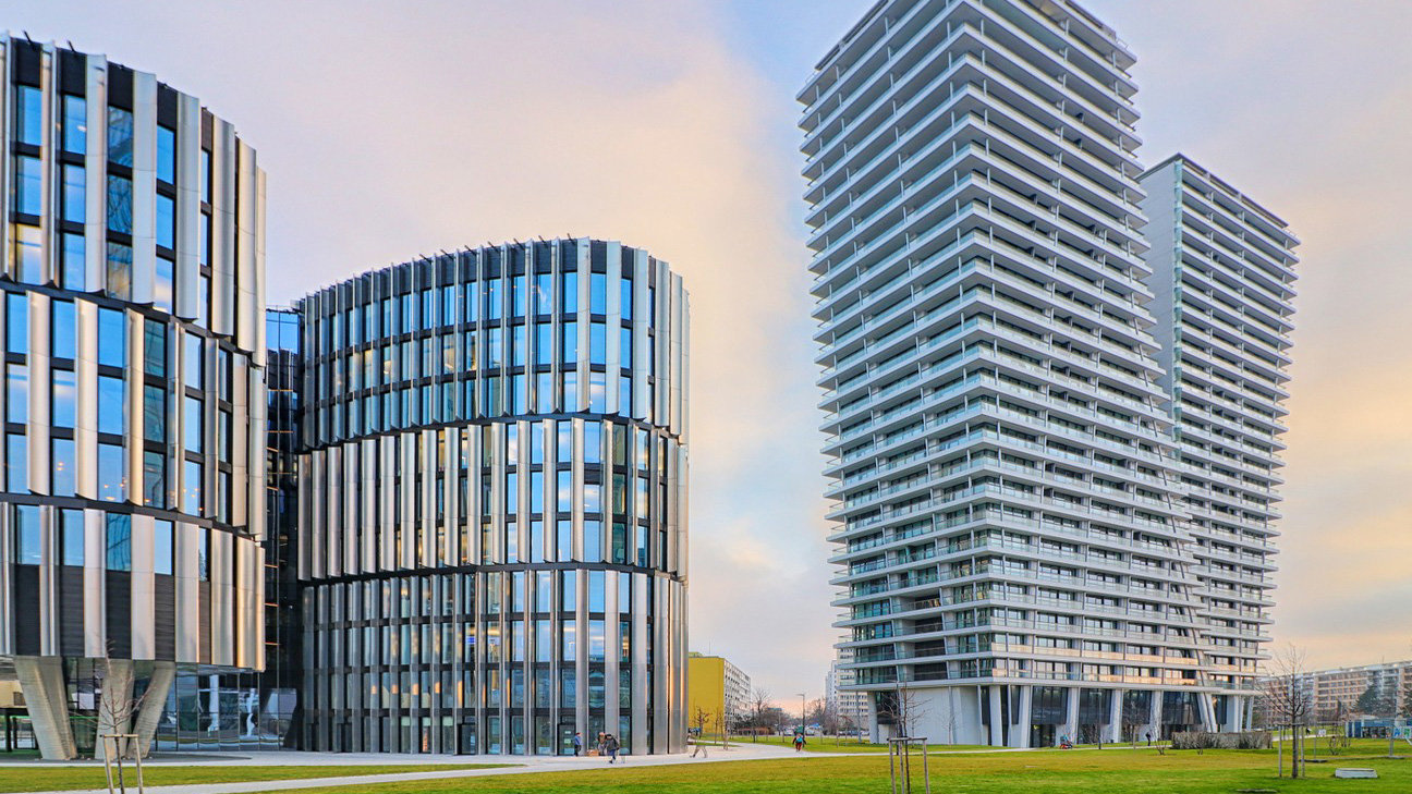 Hanák nábytok developerský projekt V-Tower