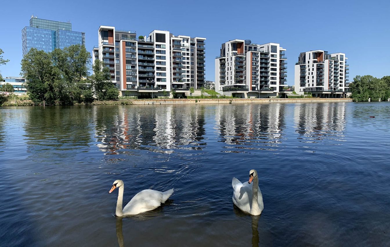 Hanák nábytek developerský projekt Marina Island 