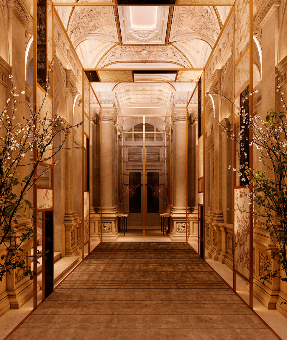 Developerský projekt Hotel Almanac Vienna hala