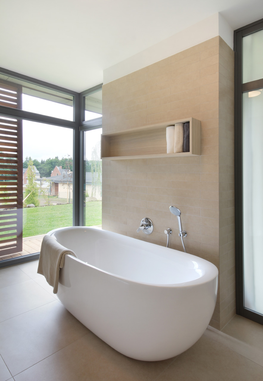 HANAK furniture in the Loreta Homes Pyšely development project bathroom