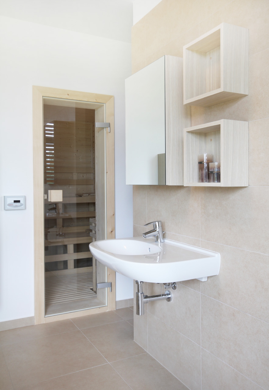 HANAK furniture in the Loreta Homes Pyšely development project bathroom