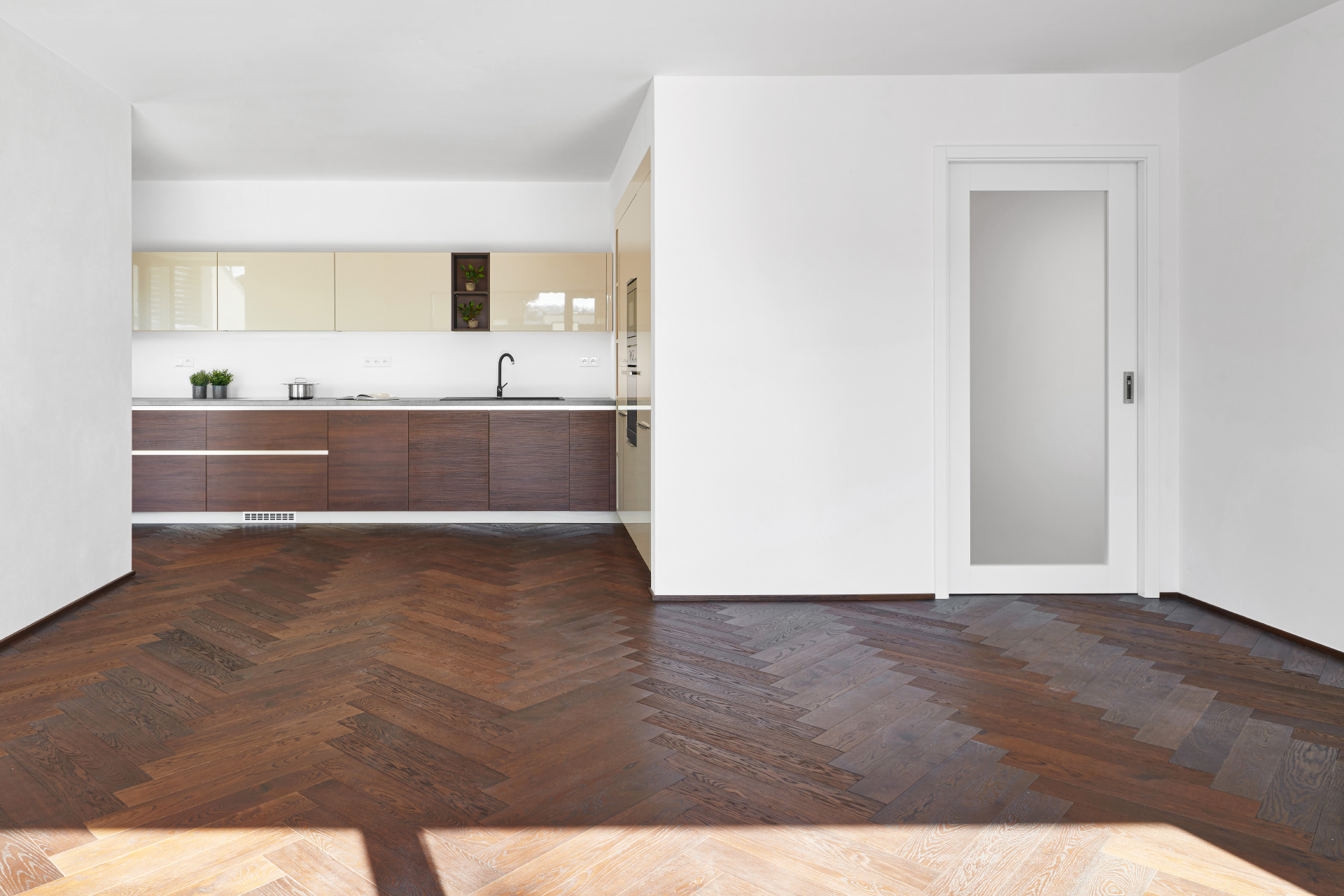 HANAK furniture project to Villa house Děvín in Prague kitchen