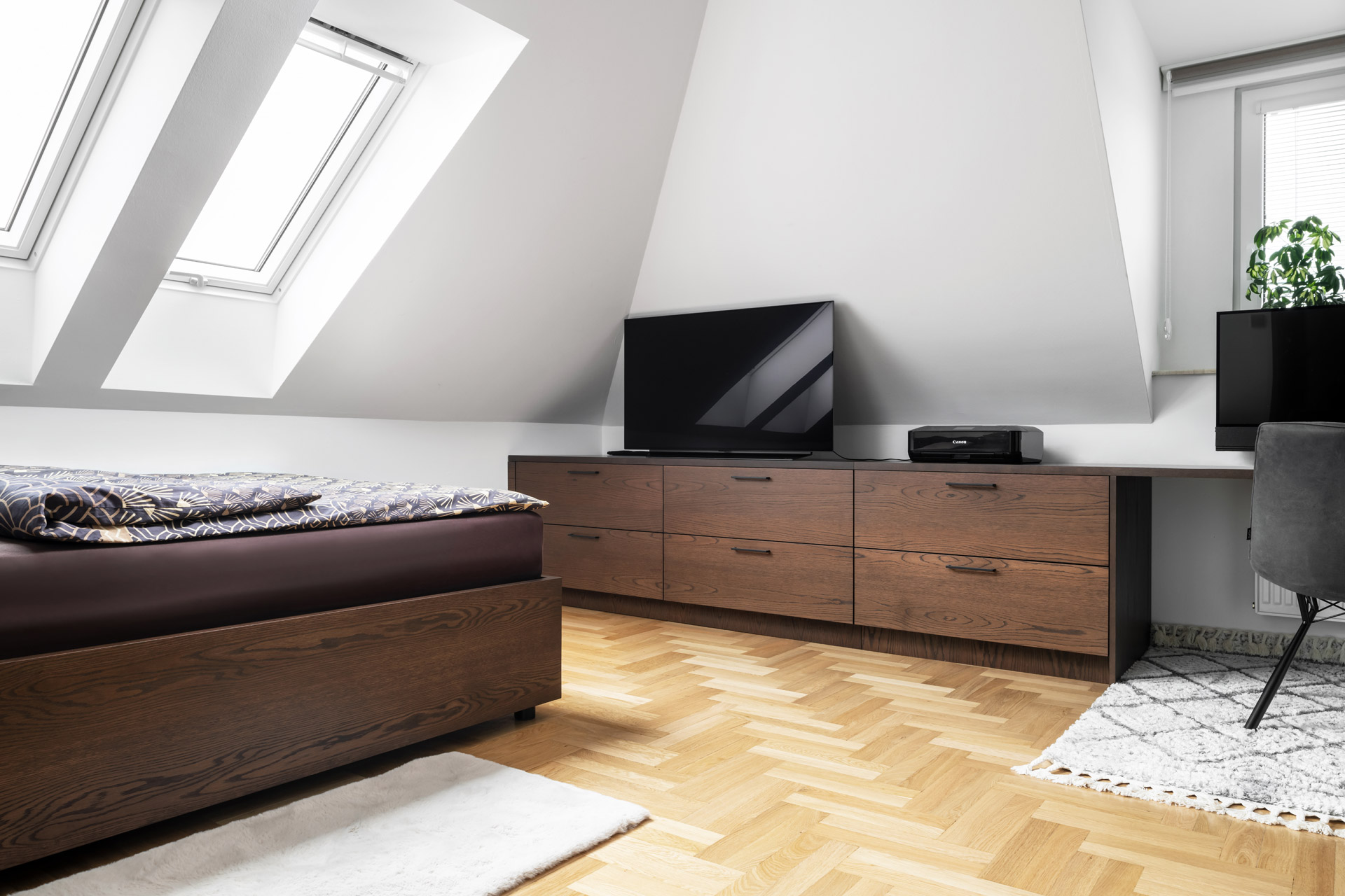 Realization of bedroom HANÁK FURNITURE