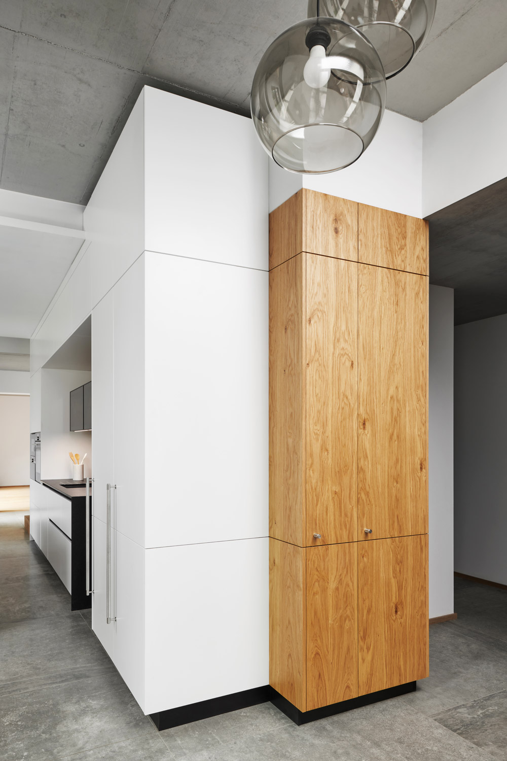 Hanák Reference Kitchen Veneer White varnish