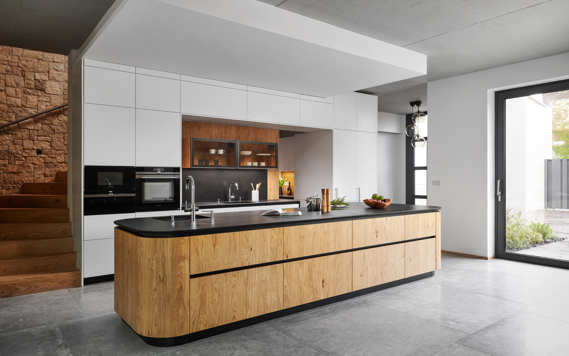 Hanák Reference Kitchen Veneer White varnish