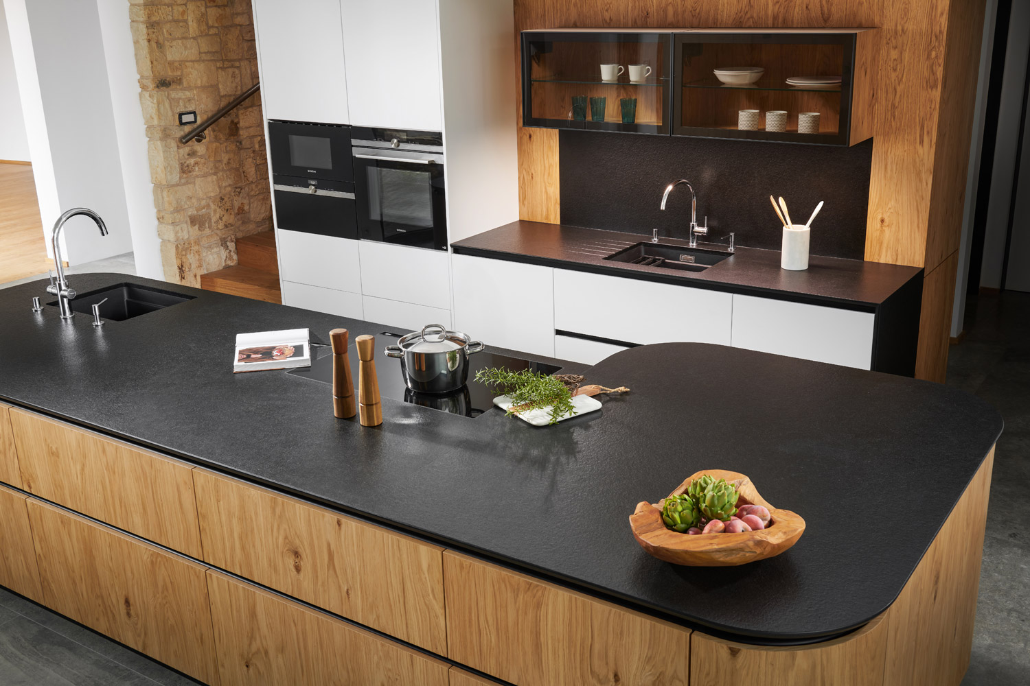 Hanák Reference Kitchen Veneer White varnish