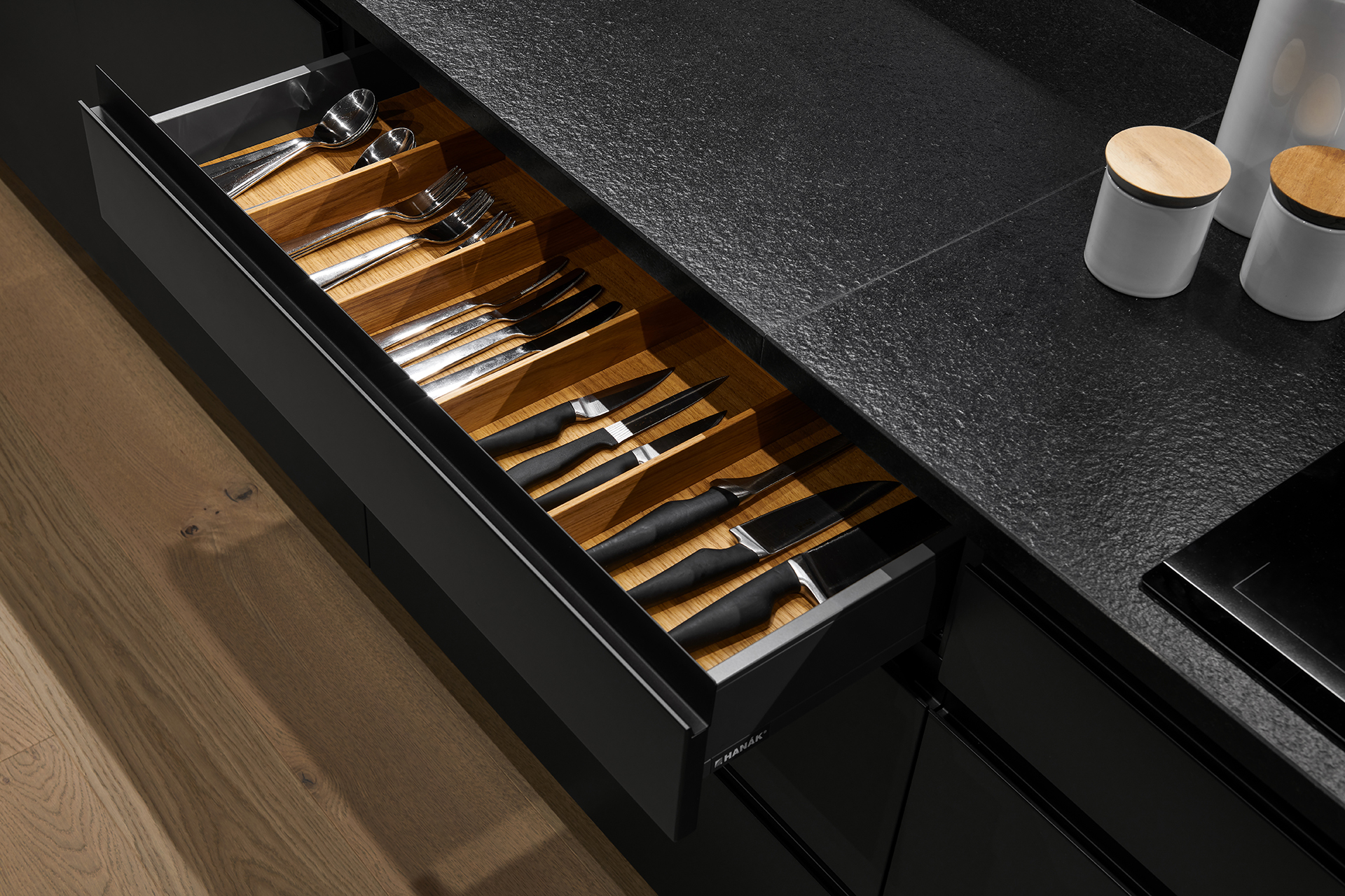 Hanák furniture, design,  Simple Line kitchen