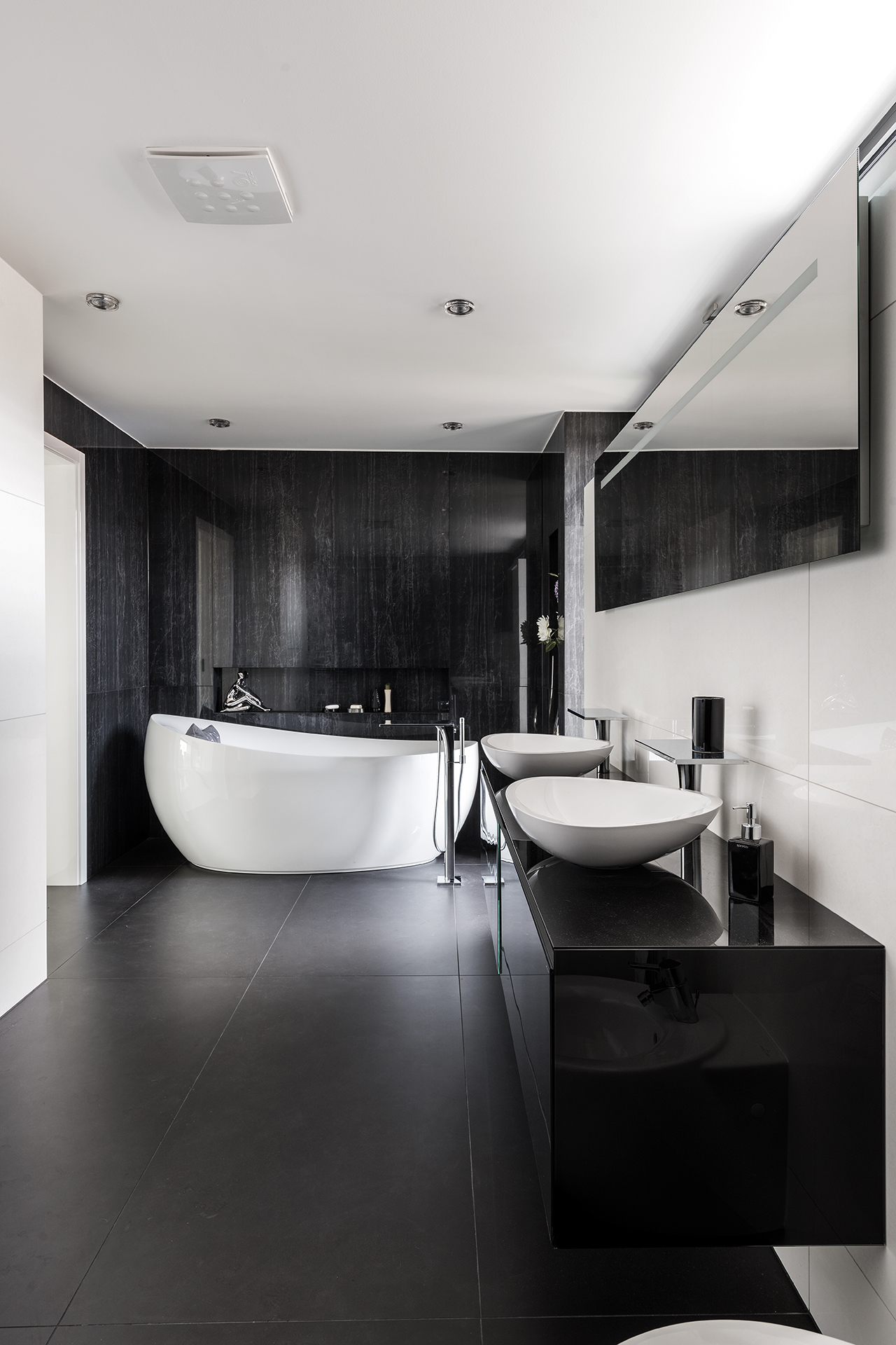 Hanak Мебель реализация современного интерьера ванная комната