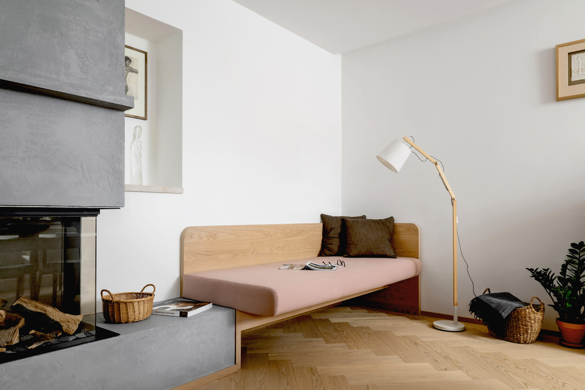 Hanák Möbel Innenarchitektur Relax-Bank