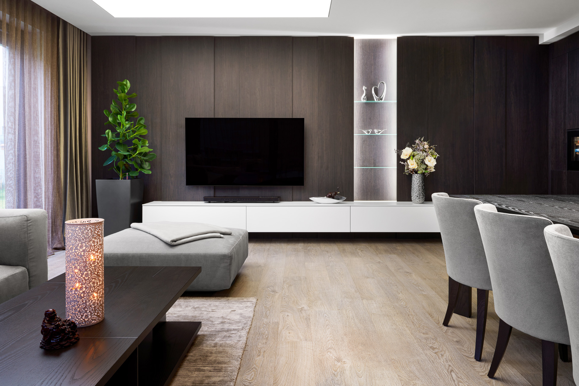Interior CARBON oak Living room set