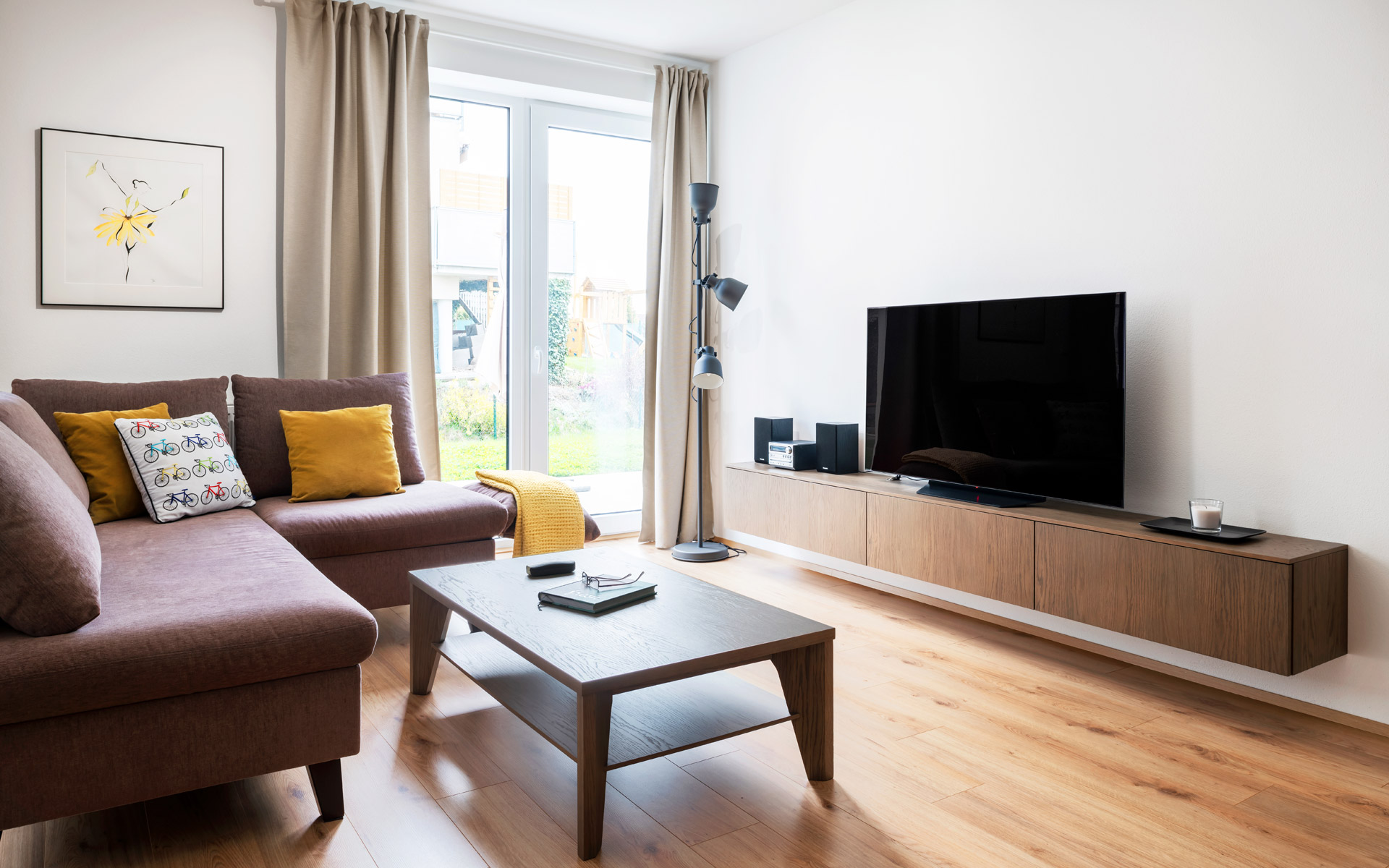 Realization of the living room Hanák furniture