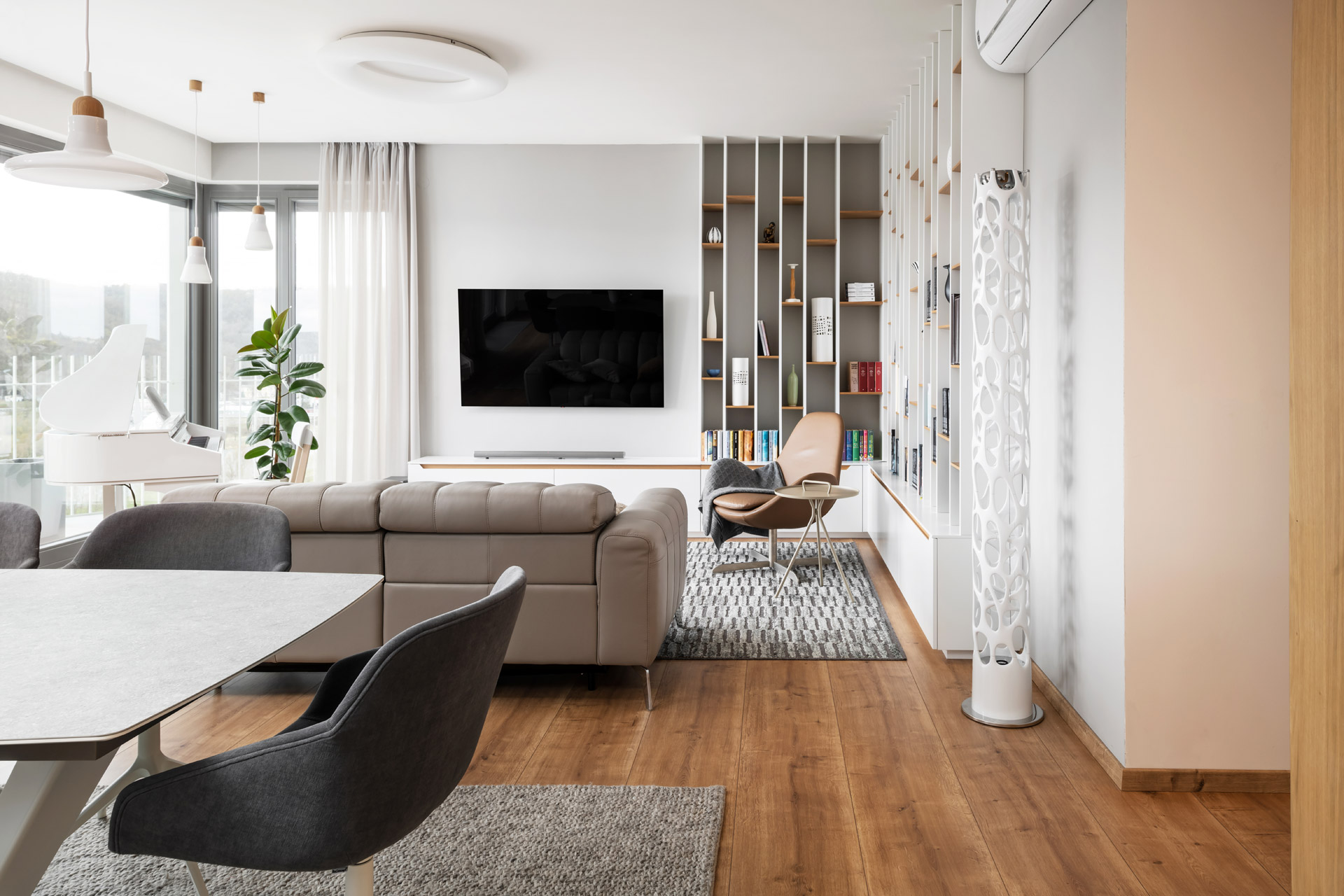 Hanák Furniture Realization of the living room