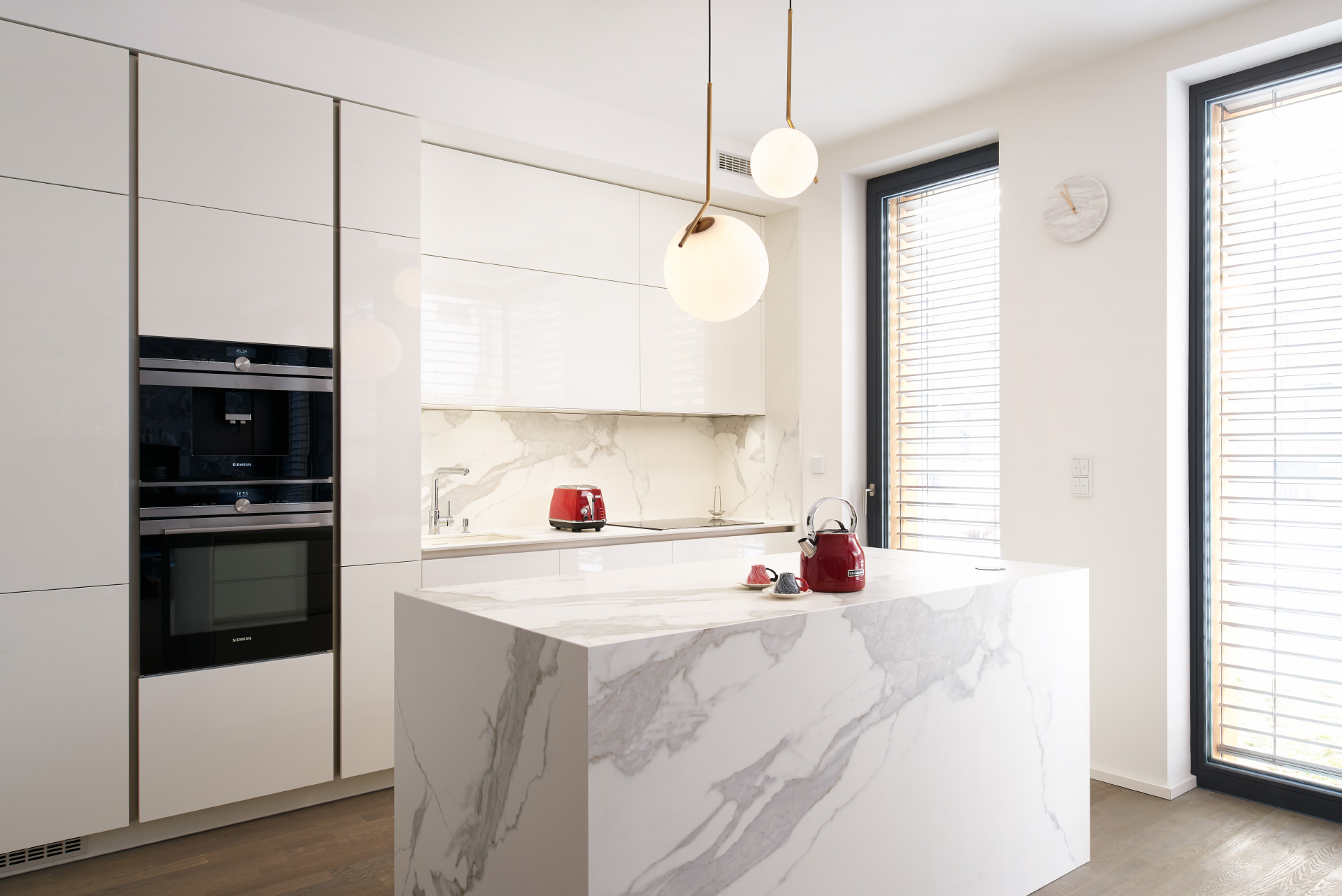 Hanák ELITE kitchen white varnish