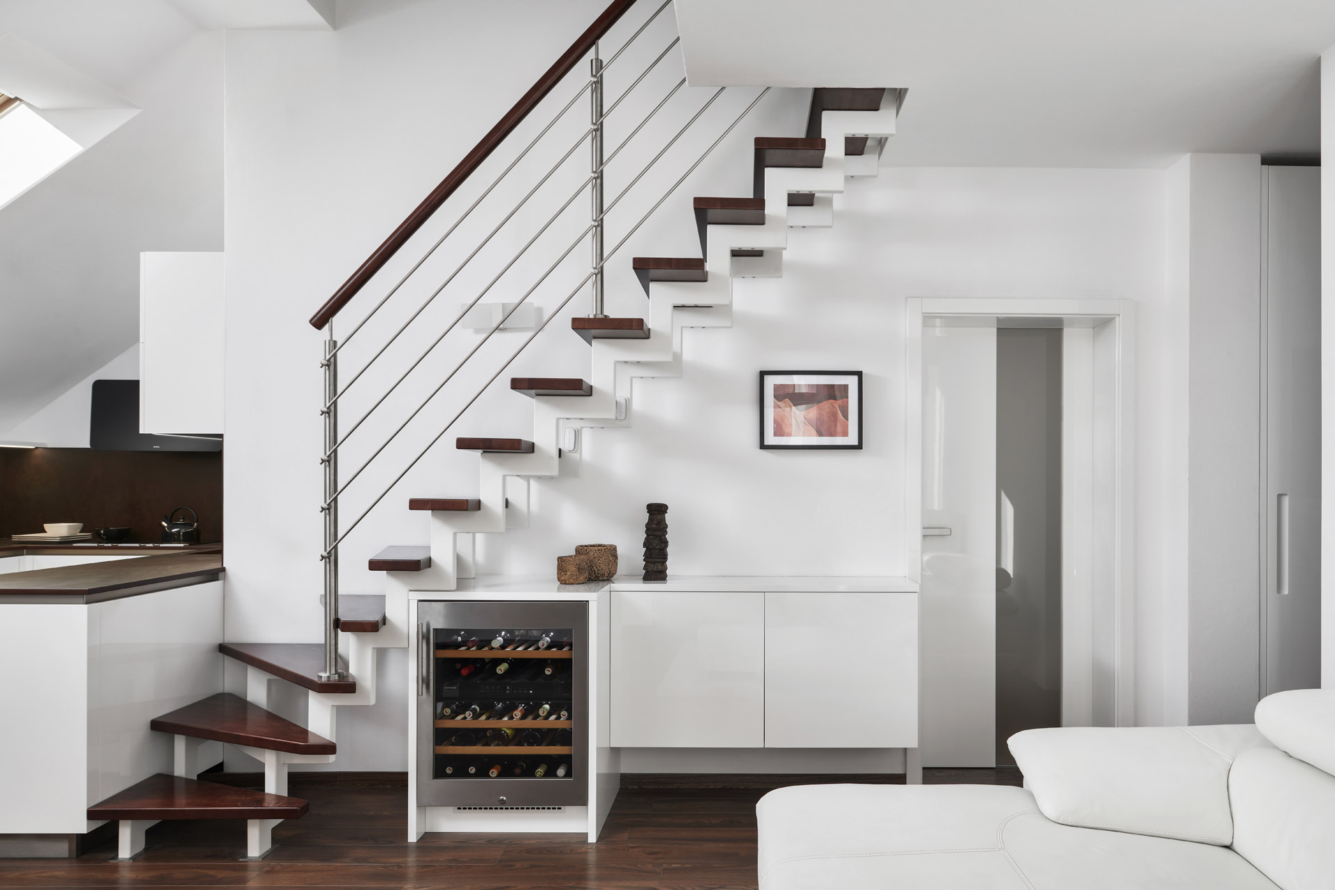 Hanák nábytek Kitchen in duplex housing