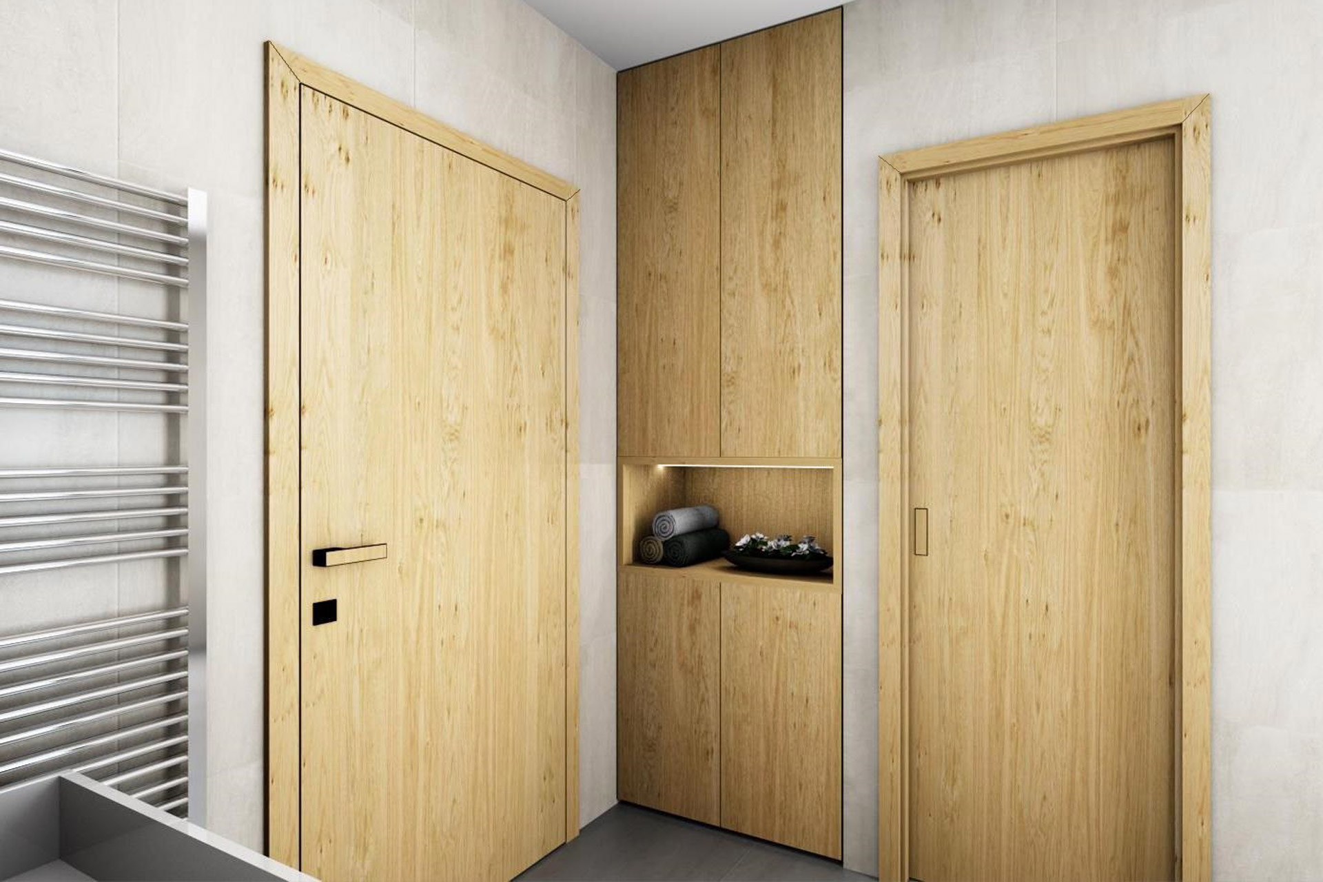 Hanak furniture House interior design Bathroom Doors