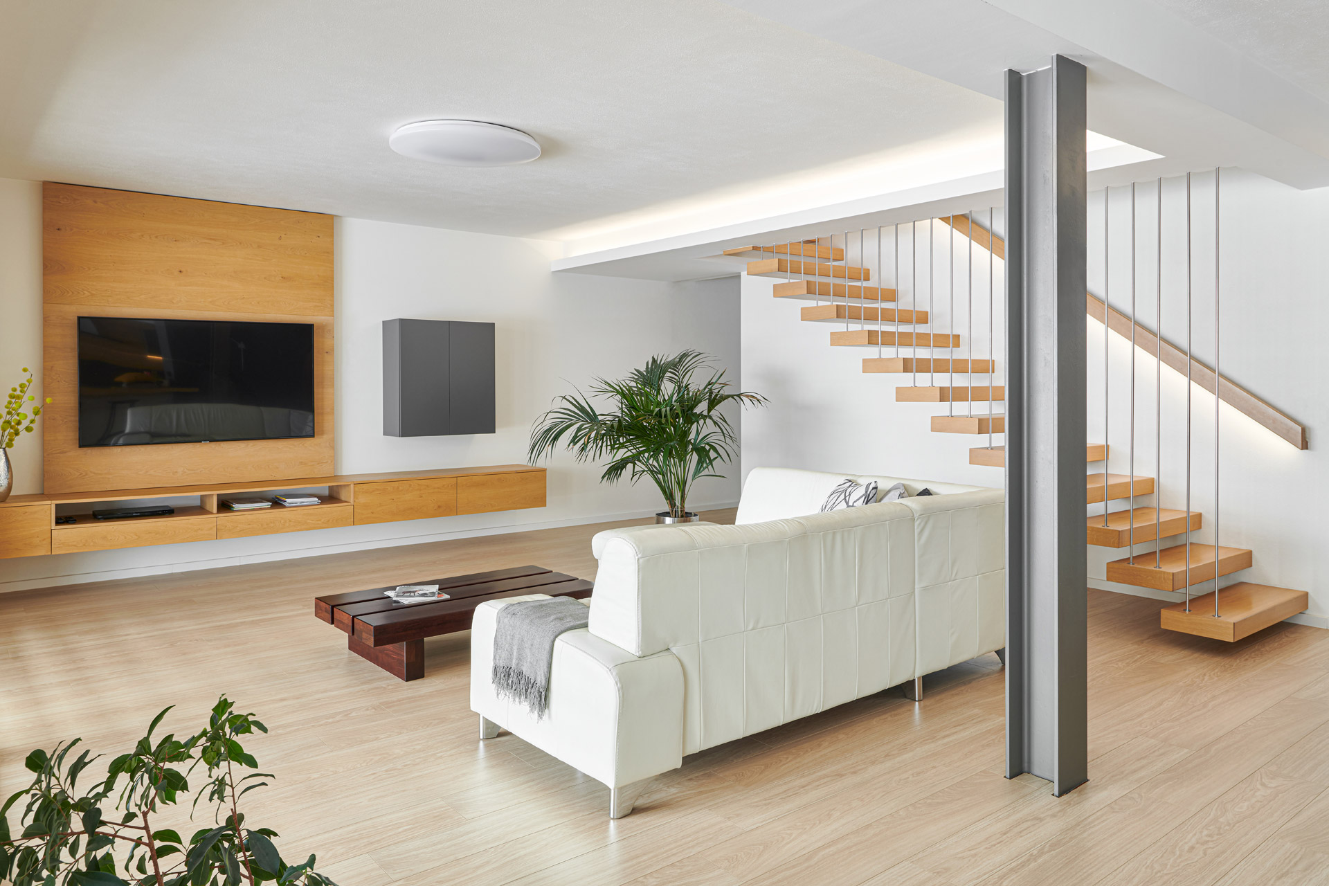 Hanák nábytok Realizácia interiéru Obývacia izba