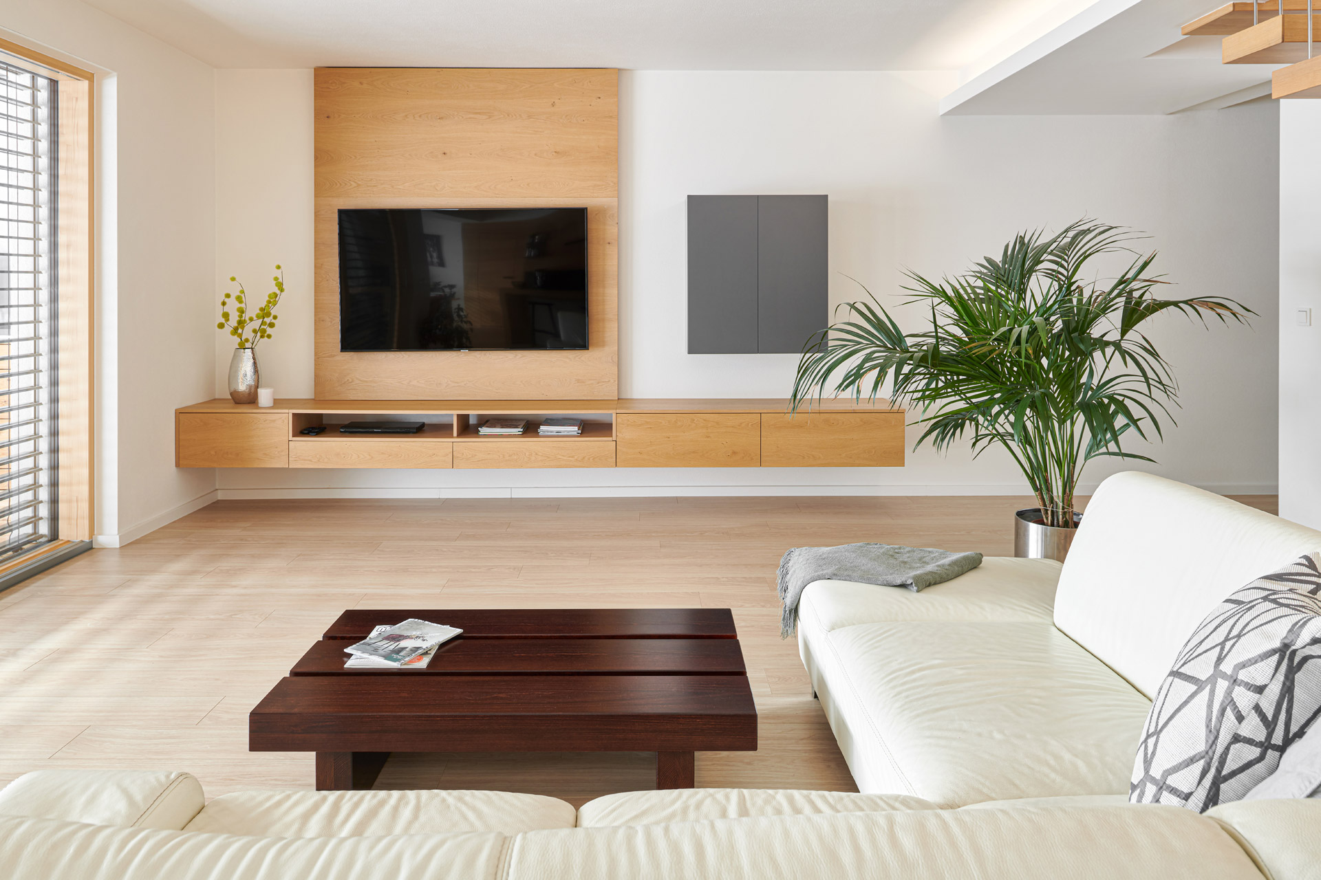 Hanák nábytek Interior realization Living room