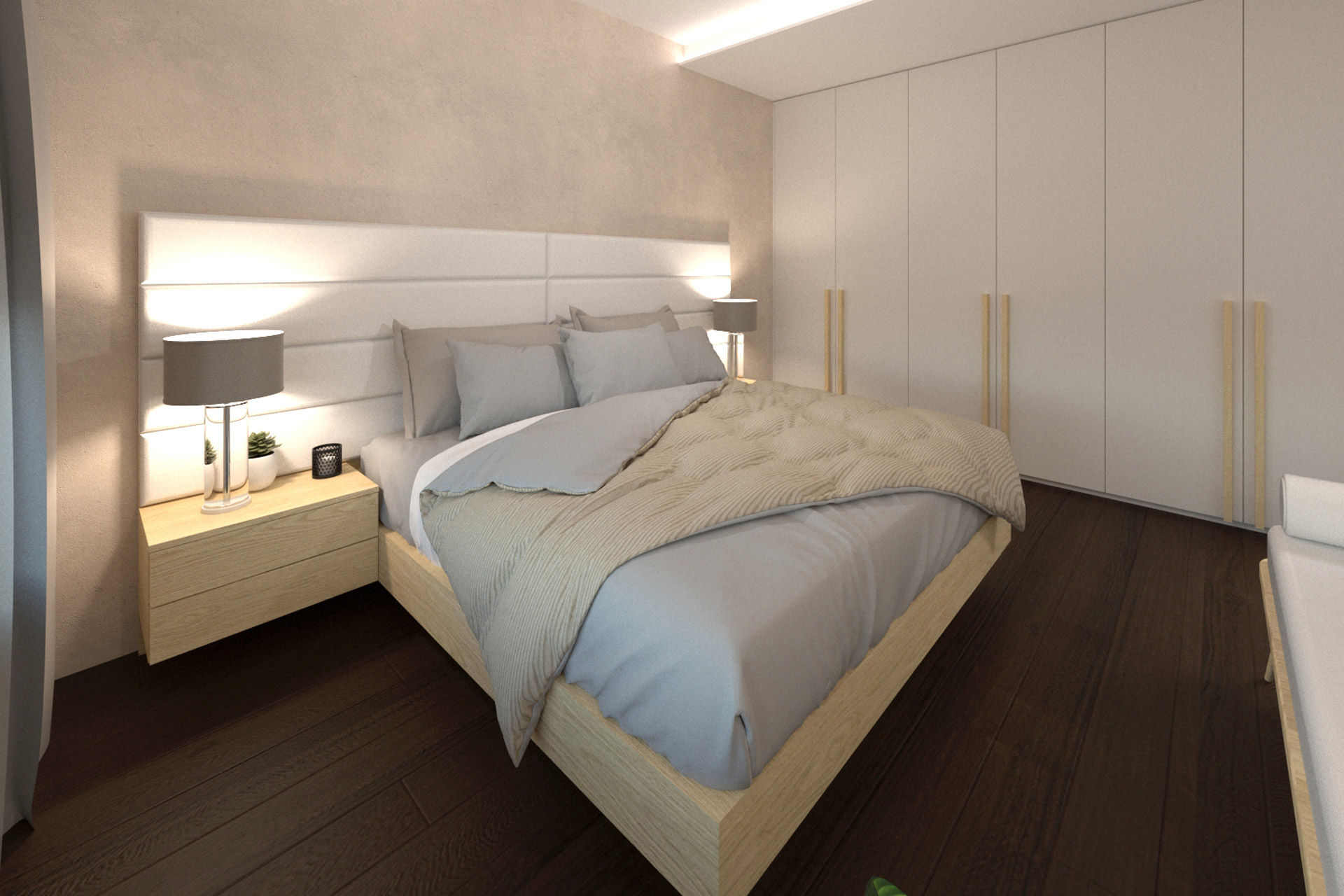 Hanak Modern interior design of the house Bedroom