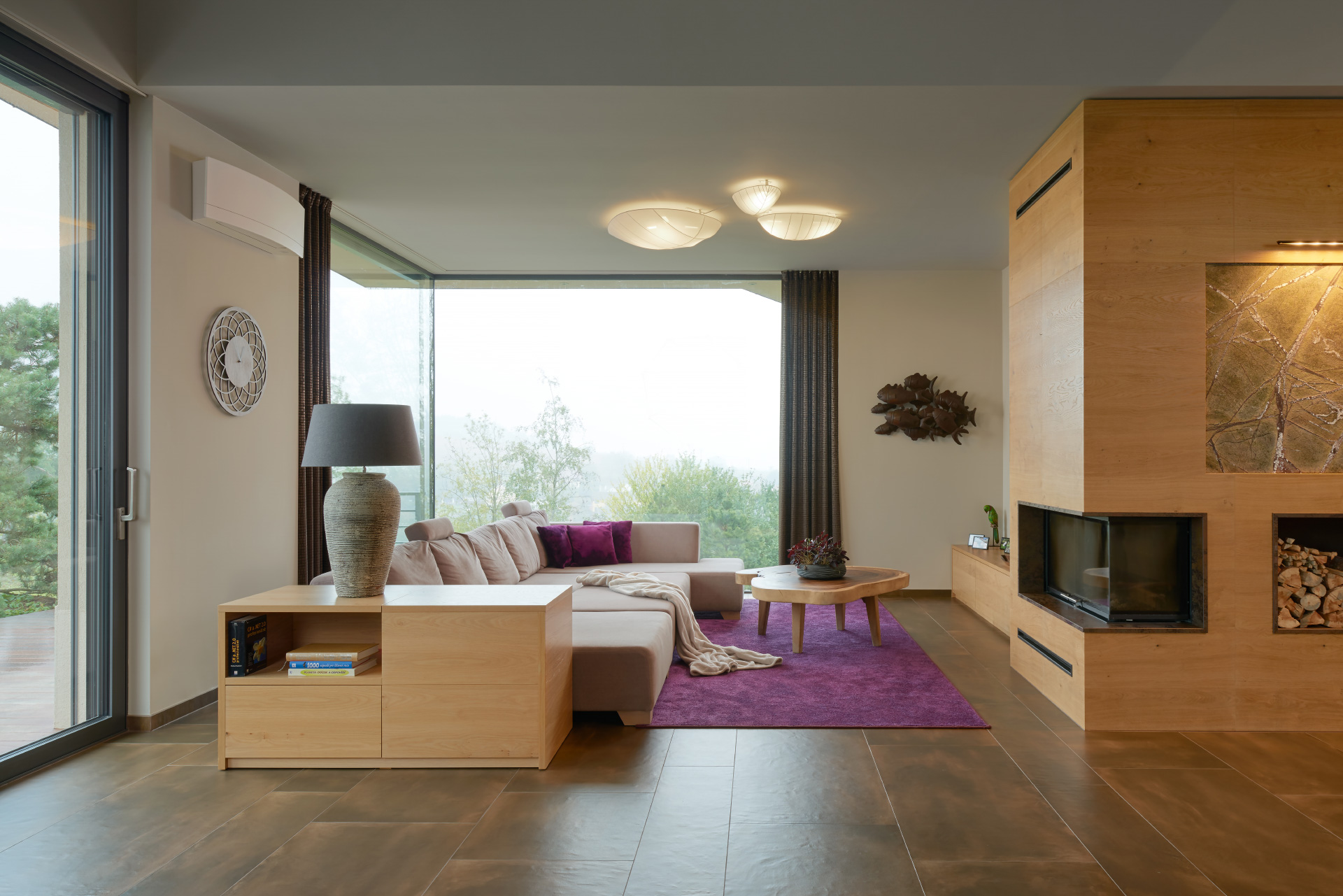 Hanák-Möbel Realisierung Wohnzimmer