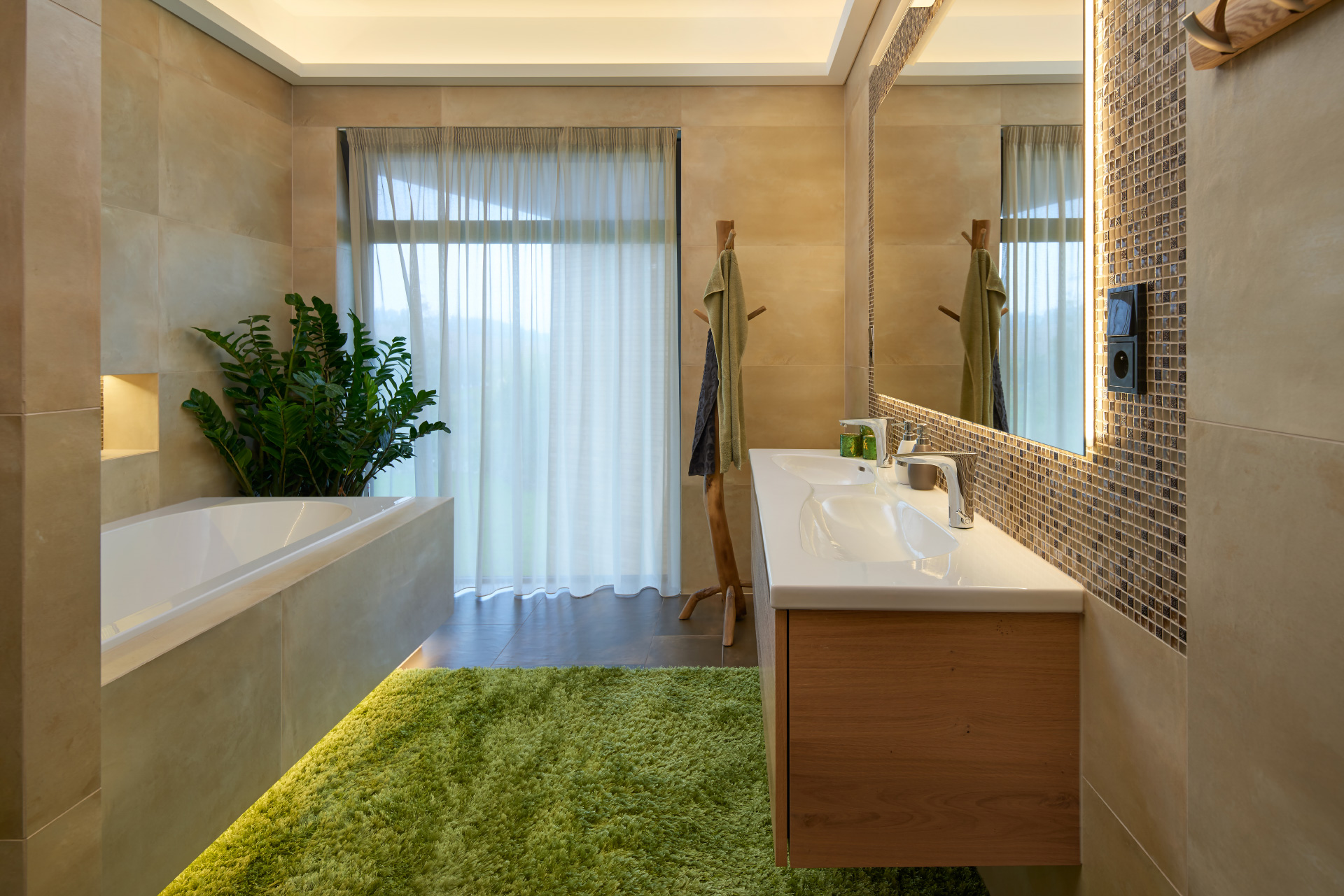 Мебель Hanák реализация ванной комнаты