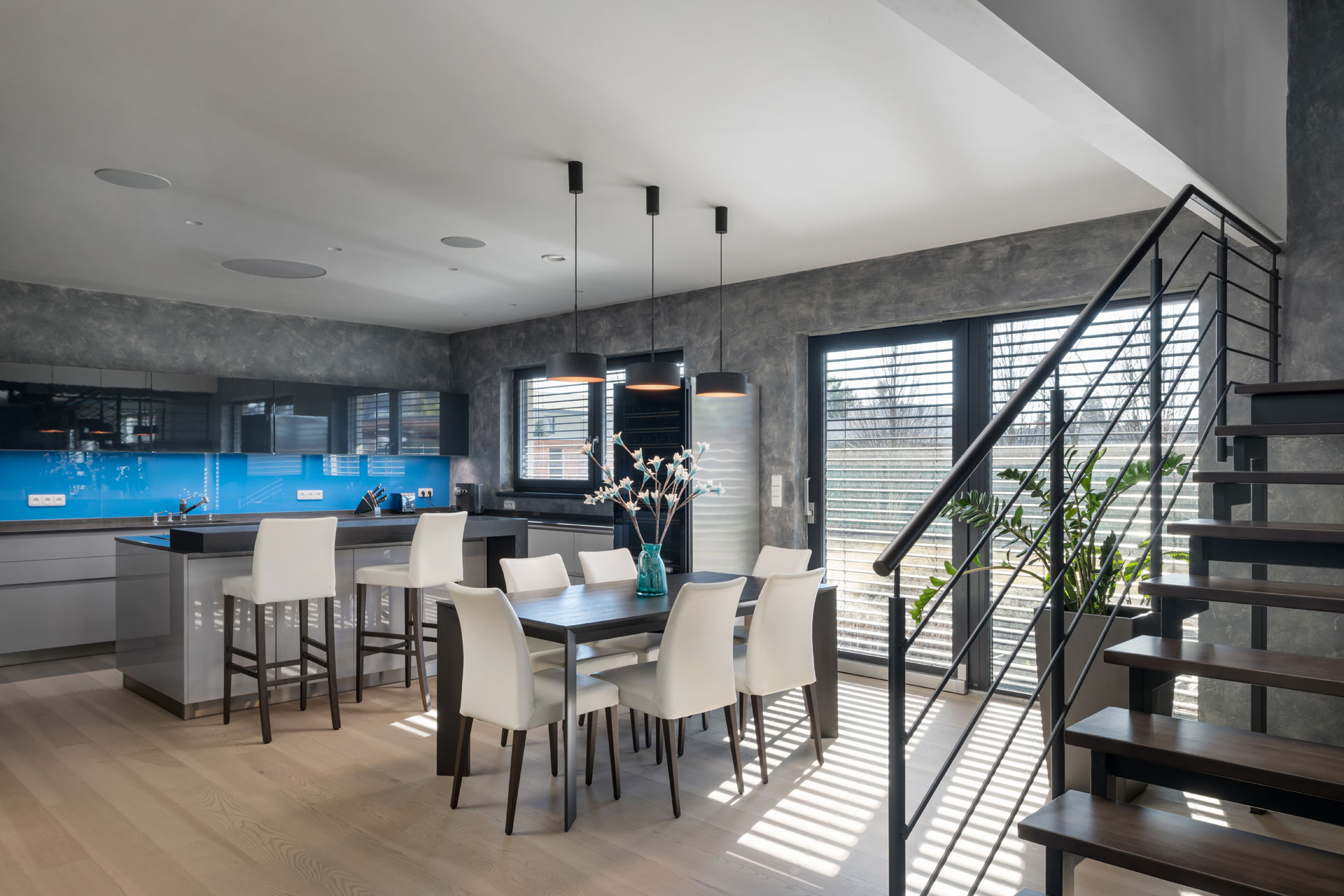 Hanák Furniture Realization of the dining room