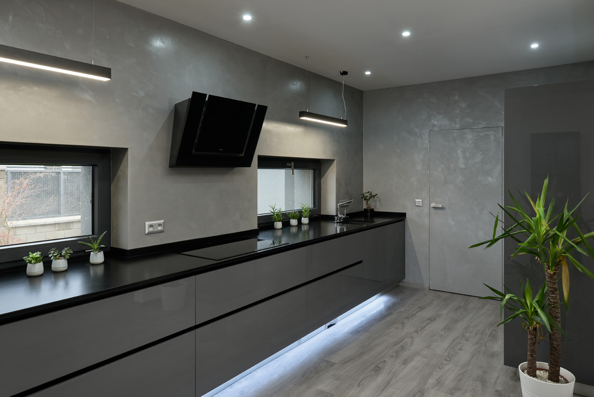 Hanák nábytek Reference Gray kitchen