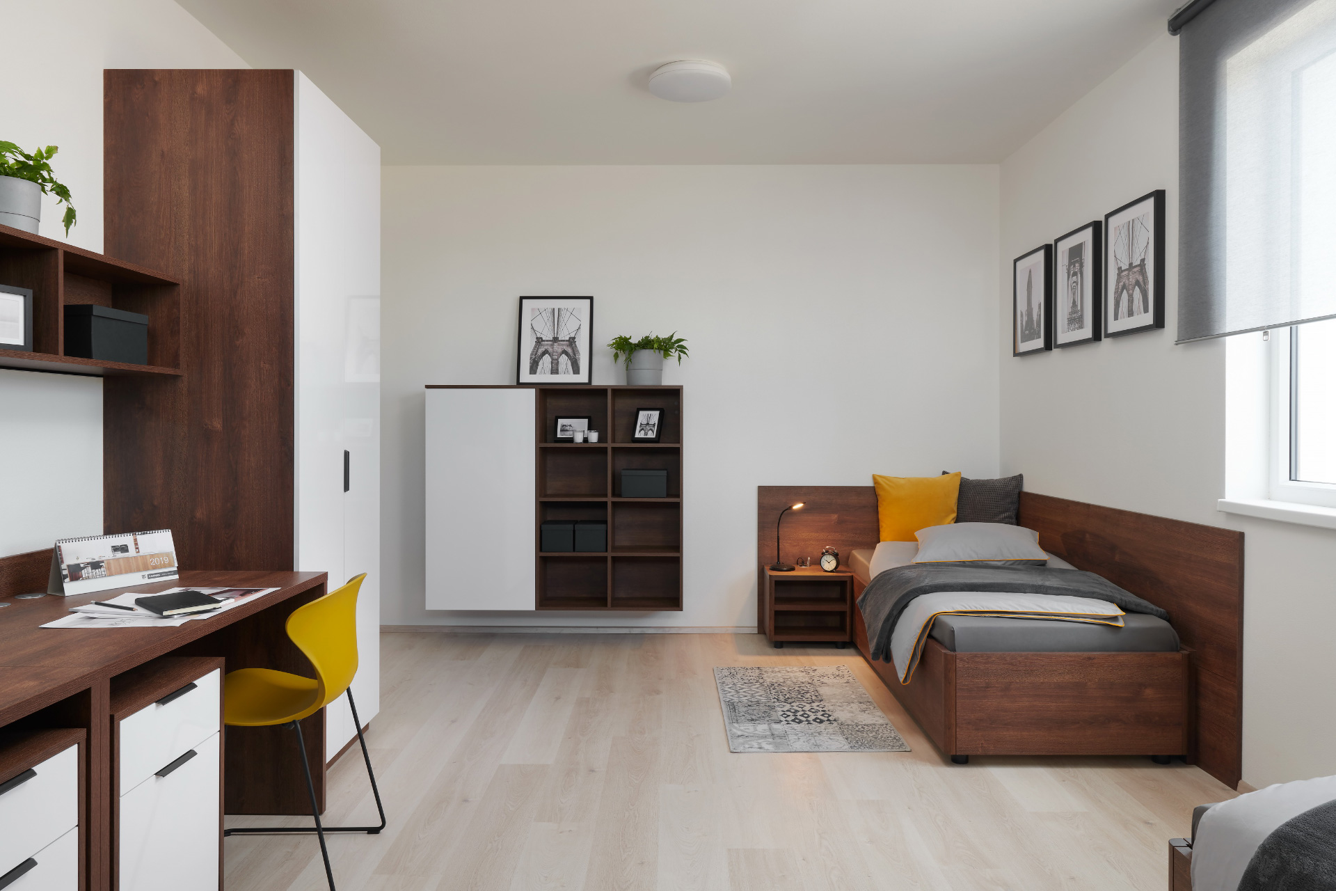 Meubles Hanák Chambre d'étudiant moderne 