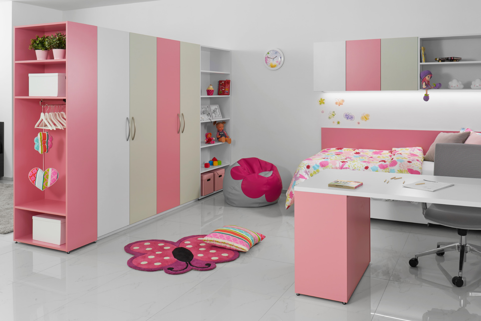 Hanák-Möbel Zimmern für Mädchen