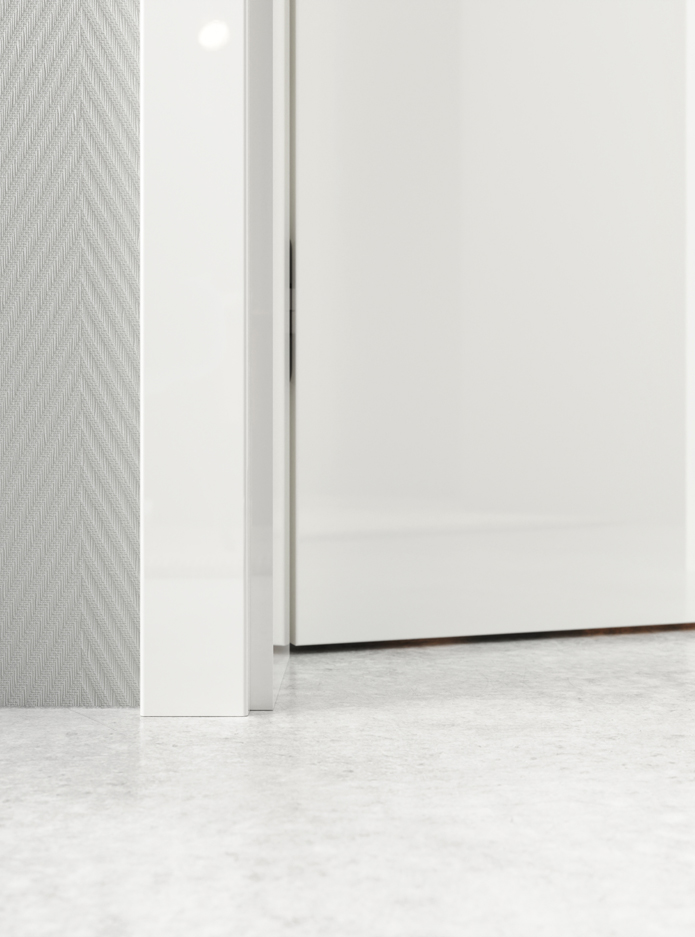 Porte d'intérieur de meuble Hanák MILLENIUM-LITE Porte blanche