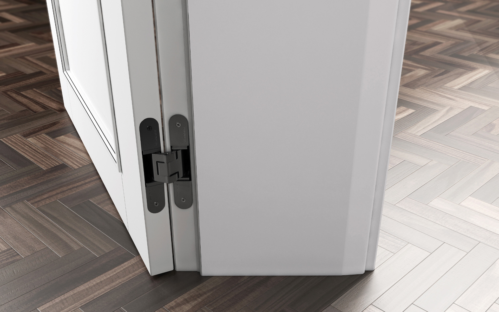 White MILANO door from the HANÁK collection.