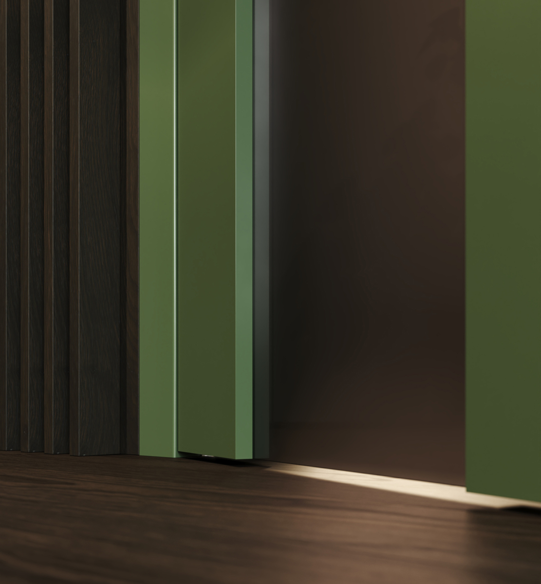 Simple and elegant glass doors from the HANÁK collection.