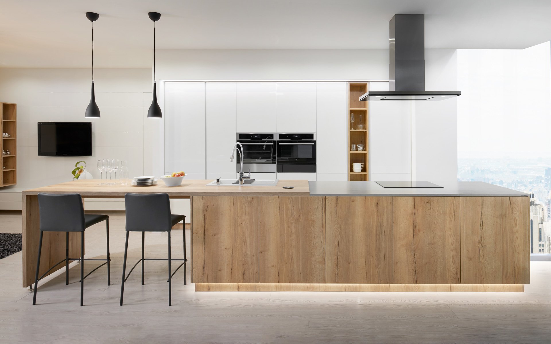 Hanák nábytek Modern kitchen