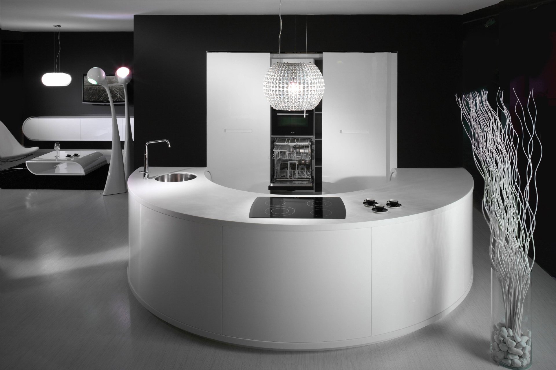 Hanák White GALAXIE kitchen