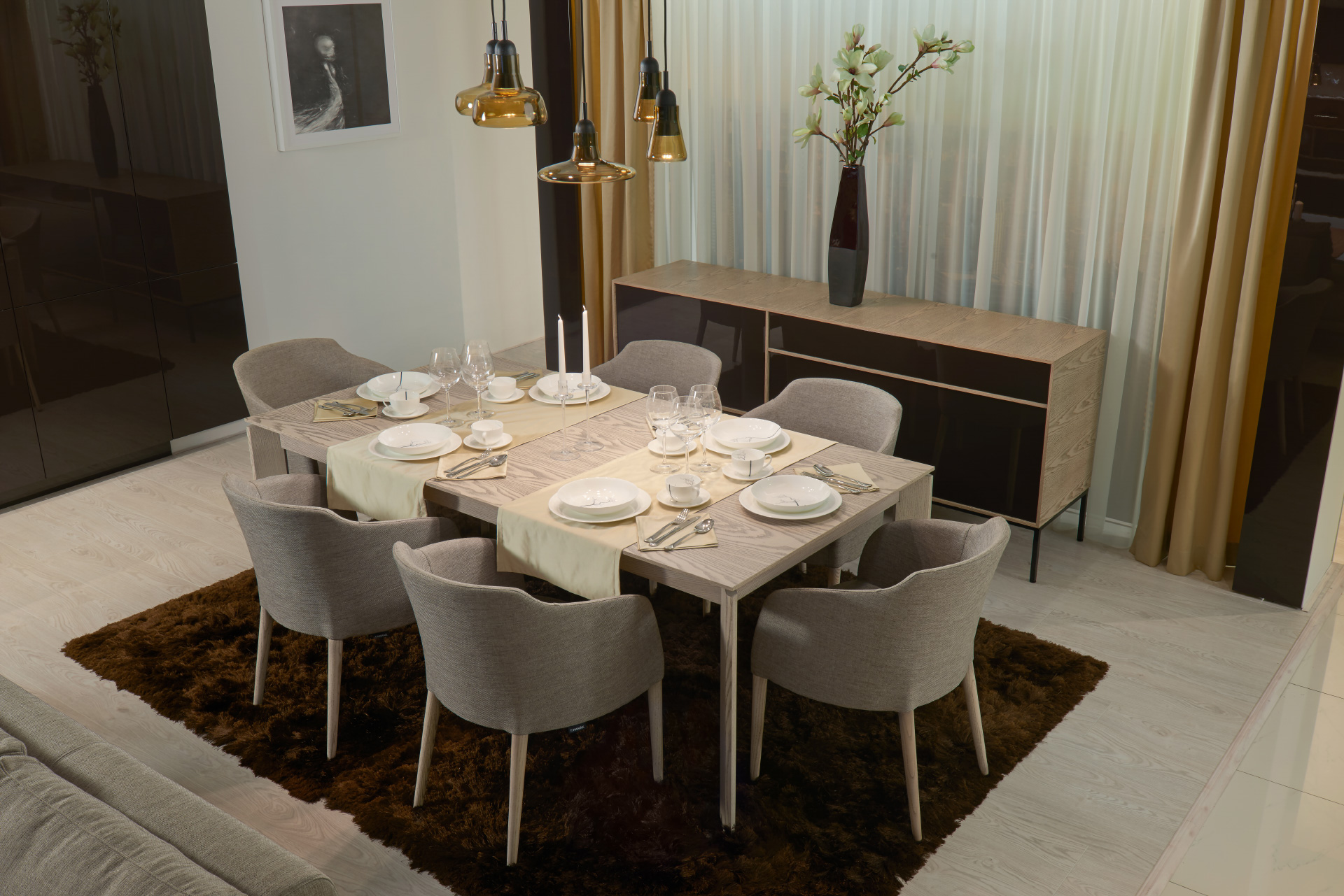 Hanák nábytek LINE kitchen Dining table