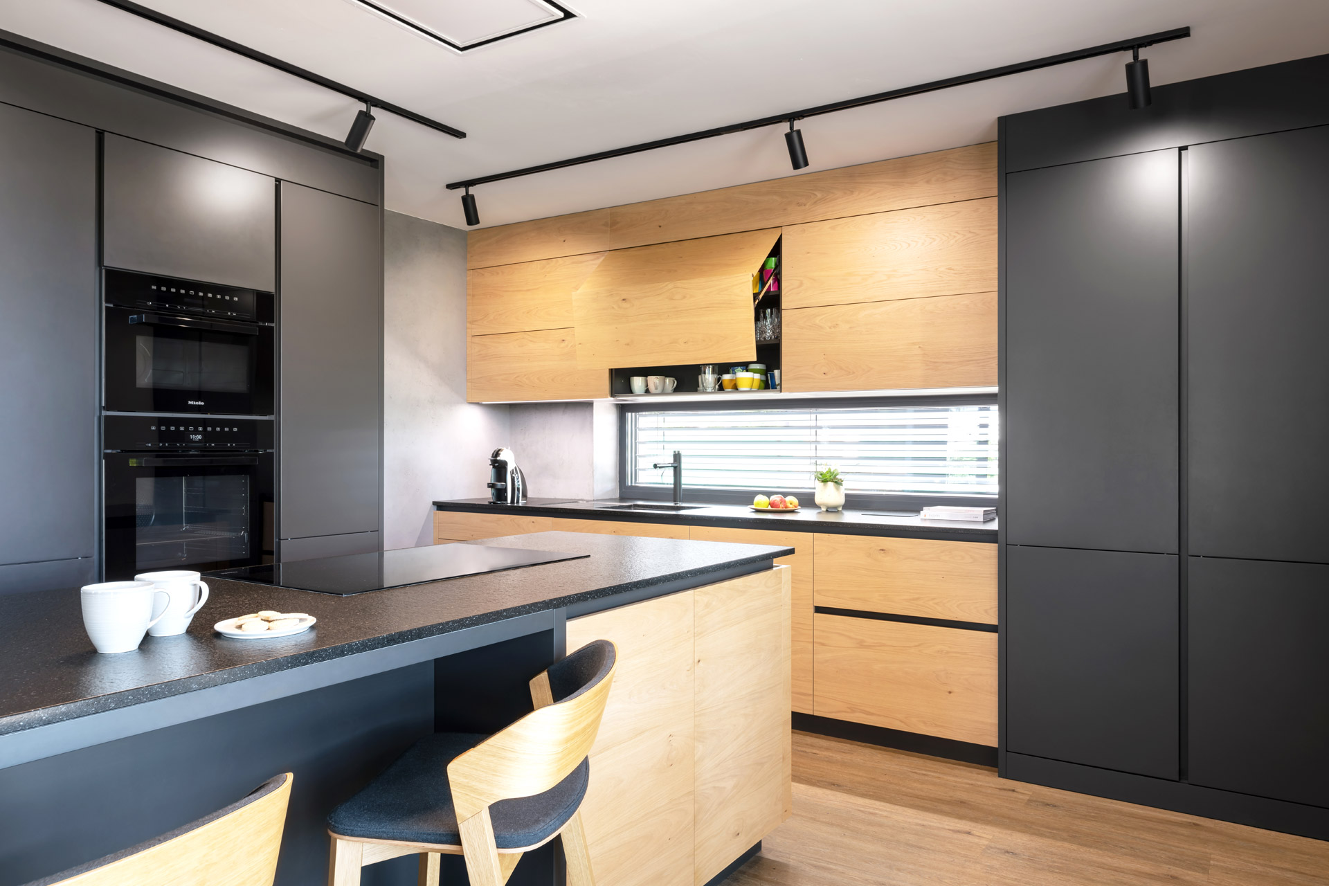 Hanák Furniture Realization of kitchen with island