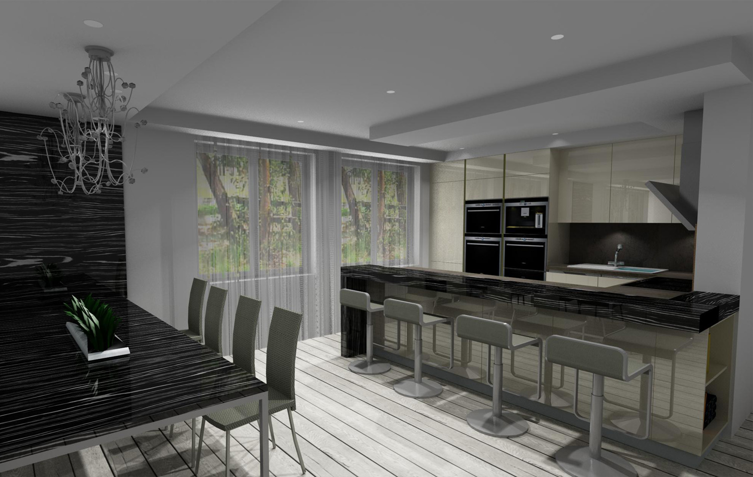 Moderní kuchyně CONTURA | HANÁK NÁBYTEK - návrh